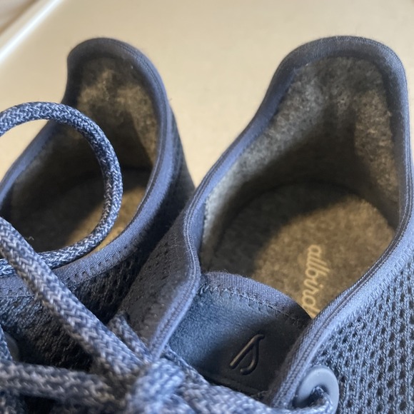 Allbirds Men's Tree Runners Athletic Sneakers Shoes Blue Mesh Size 11 Great Cond - Picture 7 of 8